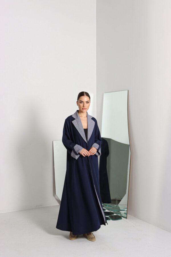 Blue linen